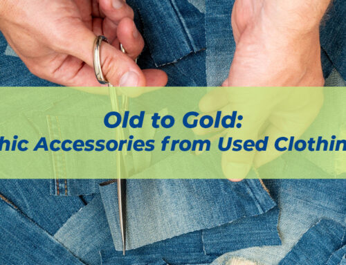 Old to Gold: Stylish Accessories from Used Clothing